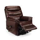 Pullman Leather Dual Motor & Recliner Chair by Lavishway | Recliner Sofa-61141