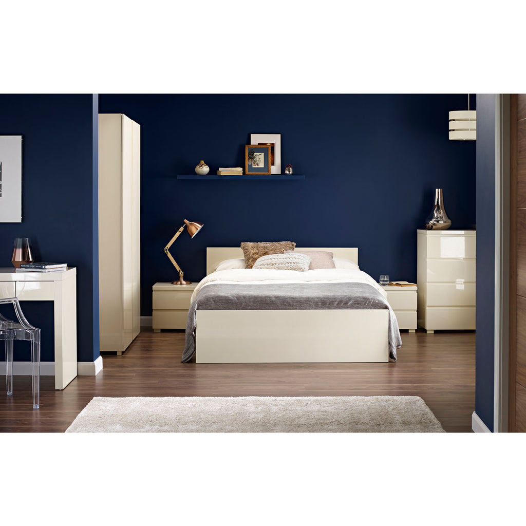 Puro Moden Puro Modern 2 Doors Cream Wardrobe | Lavishway UK