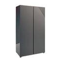 Puro Charcoal High Gloss 2 Door Wardrobe by Lavishway | Wardrobe-32983