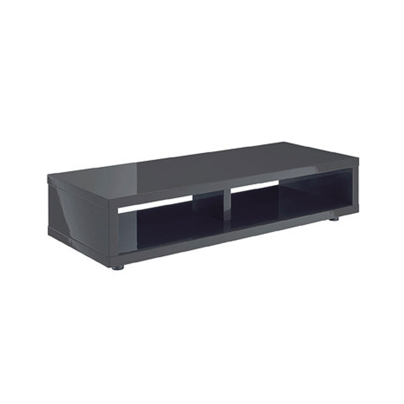 Puro Charcoal High Gloss TV Unit by Lavishway | TV Units Cabinets-35001