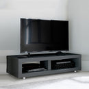 Puro Charcoal High Gloss TV Unit by Lavishway | TV Units Cabinets-35000