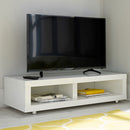 Puro White High Gloss Contemporary TV Unit by Lavishway | TV Units Cabinets-32948