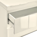 Puro Cream High Gloss 4 Drawer Chest by Lavishway | Chest Of Drawers-34139