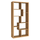 Quebec Oak Display shelving Unit by Lavishway | Book Shelves and Cabinets-49862