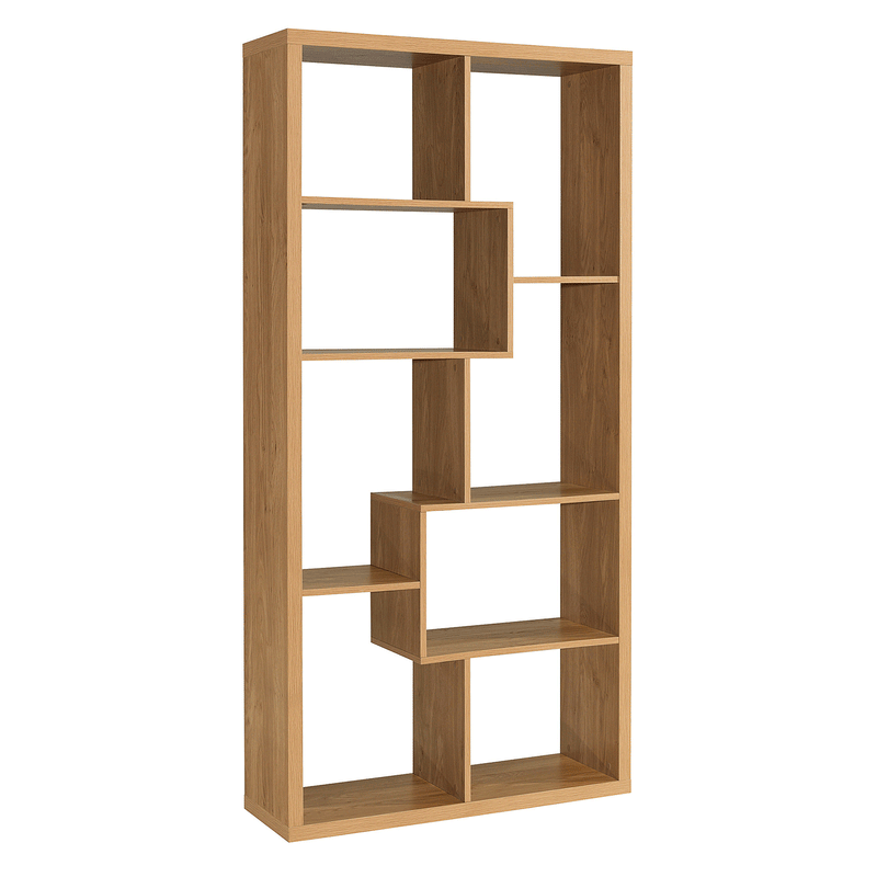 Quebec Oak Display shelving Unit by Lavishway | Book Shelves and Cabinets-49862