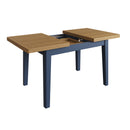 Rutland Oak Top Blue Extandable Dining Table by Lavishway | Dining Tables-33883