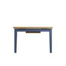 Rutland Oak Top Blue Extandable Dining Table by Lavishway | Dining Tables-33886