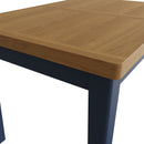 Rutland Oak Top Blue Extandable Dining Table by Lavishway | Dining Tables-33888