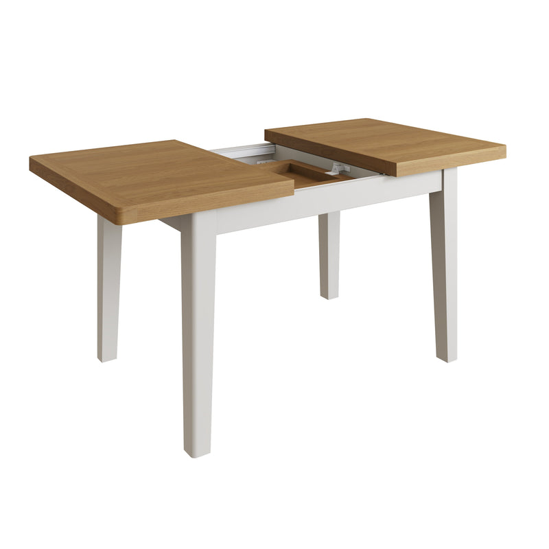 Rutland Dove Grey Extendable Dining Table by Lavishway | Dining Tables-31239