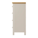 Rutland Dove Grey 2 Over 3 Chest Of Drawer by Lavishway | Chest Of Drawers-31246