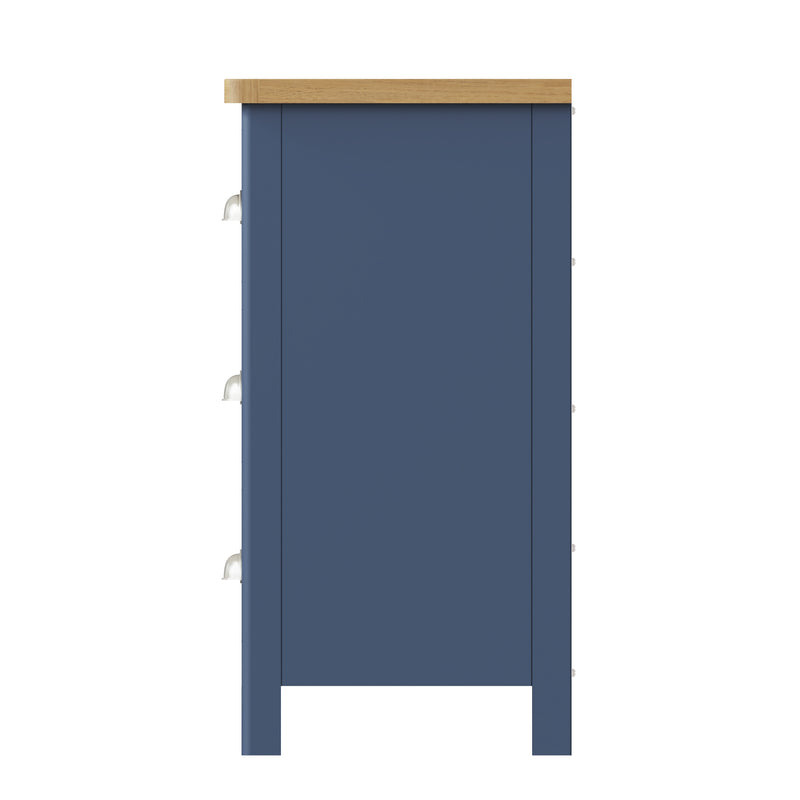 Rutland Oak Top 6 Drawer Chest by Lavishway | Chest Of Drawers-33839