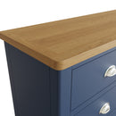Rutland Oak Top 6 Drawer Chest by Lavishway | Chest Of Drawers-33840