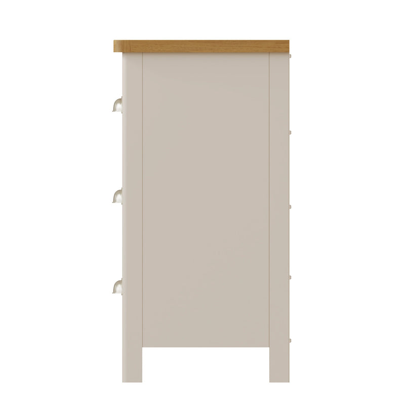 Rutland Dove Grey Painted 6 Drawers Chest by Lavishway | Chest Of Drawers-31256