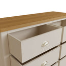 Rutland Dove Grey Painted 6 Drawers Chest by Lavishway | Chest Of Drawers-31257