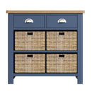 Rutland Oak Top 2 Drawer 4 Basket Cabinets by Lavishway | Cupboards & Cabinets-36304