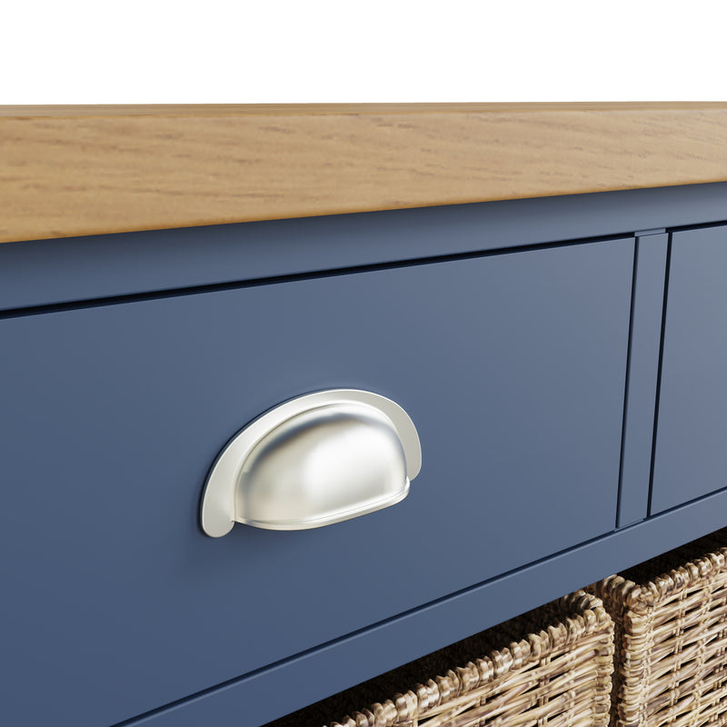 Rutland Oak Top 2 Drawer 4 Basket Cabinets by Lavishway | Cupboards & Cabinets-36308