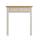 Rutland Oak Wood Top Dove Grey Dressing Table by Lavishway | Dressing Tables-36580