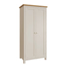 Rutland Oak Top Full Hanging Wardrobe by Lavishway | Wardrobe-36570