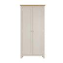 Rutland Oak Top Full Hanging Wardrobe by Lavishway | Wardrobe-36572