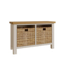 Rutland Dove Grey Painted Hall Bench by Lavishway | Benches & Storage Benches-31325