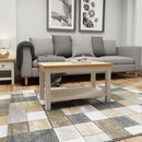 Rutland Dove Grey Painted Coffee Table by Lavishway | Coffee Tables-31360