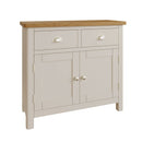 Rutland Dove Grey 2 Doors 2 Drawers Sideboard by Lavishway | Sideboards-31383