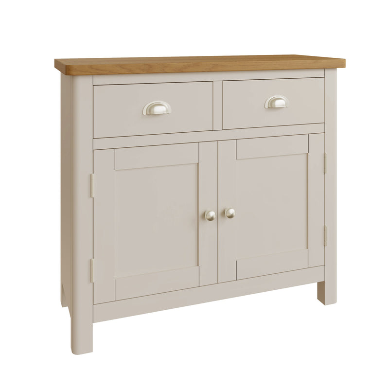 Rutland Dove Grey 2 Doors 2 Drawers Sideboard by Lavishway | Sideboards-31383