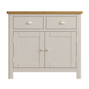 Rutland Dove Grey 2 Doors 2 Drawers Sideboard by Lavishway | Sideboards-31382