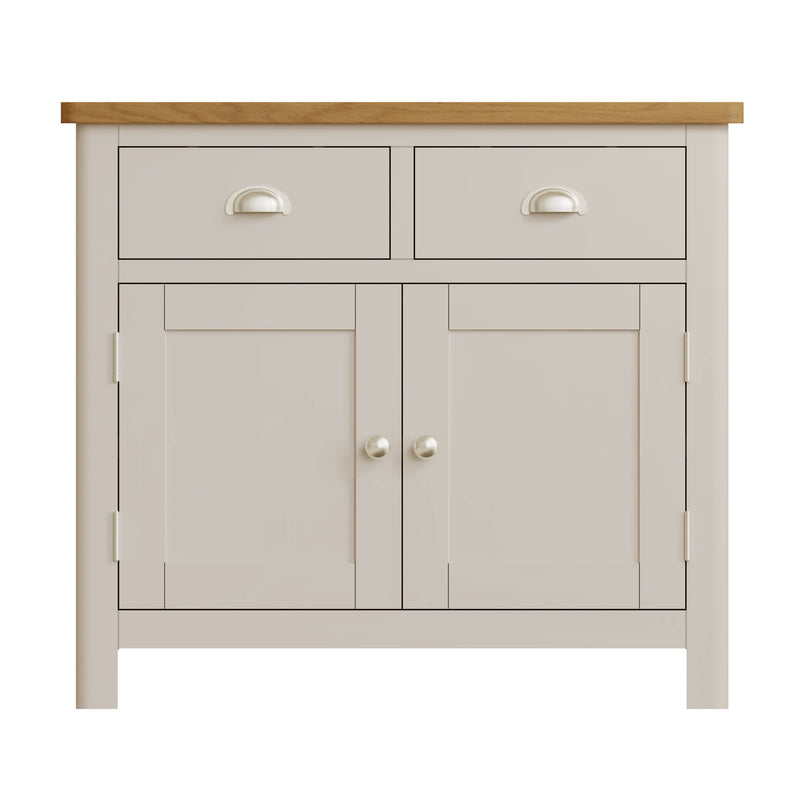 Rutland Dove Grey 2 Doors 2 Drawers Sideboard by Lavishway | Sideboards-31382