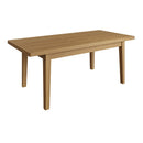 Oregon Oak Extendable Wooden Dining Table by Lavishway | Dining Tables-31850