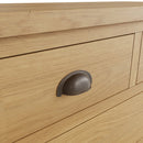 Oregon Oak 2 Over 3 Chest of Drawers by Lavishway | Chest Of Drawers-31845