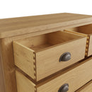 Oregon Oak 2 Over 3 Chest of Drawers by Lavishway | Chest Of Drawers-31843