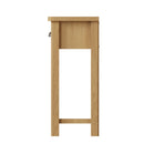 Oregon Oak 2 Drawers Console Table by Lavishway | Hallway Console Table-31745