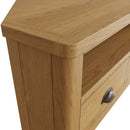 Oregon Oak 2 Drawers Corner TV Unit by Lavishway | TV Units Cabinets-36231