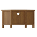 Oregon Oak 2 Drawers Corner TV Unit by Lavishway | TV Units Cabinets-36232