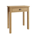 Oregon Oak Brass Effect Dressing Table by Lavishway | Dressing Tables-36290