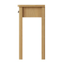 Oregon Oak Brass Effect Dressing Table by Lavishway | Dressing Tables-36289