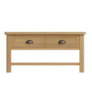 Oregon Rustic Oak Finish Large Coffee Table by Lavishway | Coffee Tables-31763