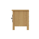 Oregon Oak Large 2 Open Shelves TV Unit by Lavishway | TV Units Cabinets-31710