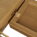 Oregon Oak Extendable Wooden Dining Table by Lavishway | Dining Tables-31855