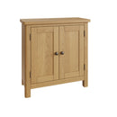 Oregon Oak Small 2 Doors Hallway Sideboard by Lavishway | Sideboards-31614