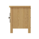 Oregon Rustic Oak Finish TV Unit by Lavishway | TV Units Cabinets-31681