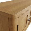Oregon Rustic Oak Finish TV Unit by Lavishway | TV Units Cabinets-31682