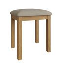 Oregon Oak Dressing Table Stool by Lavishway | Dressing Table Stools-36279