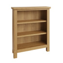 Oregon Oak Small Wide Bookcase by Lavishway | Book Shelves and Cabinets-31671