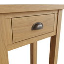 Oregon Oak 1 Drawer Telephone Table by Lavishway | Side Tables-31658