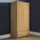 Radley 2 Doors & 1 Drawer Wardrobe by Lavishway | Wardrobe-61191
