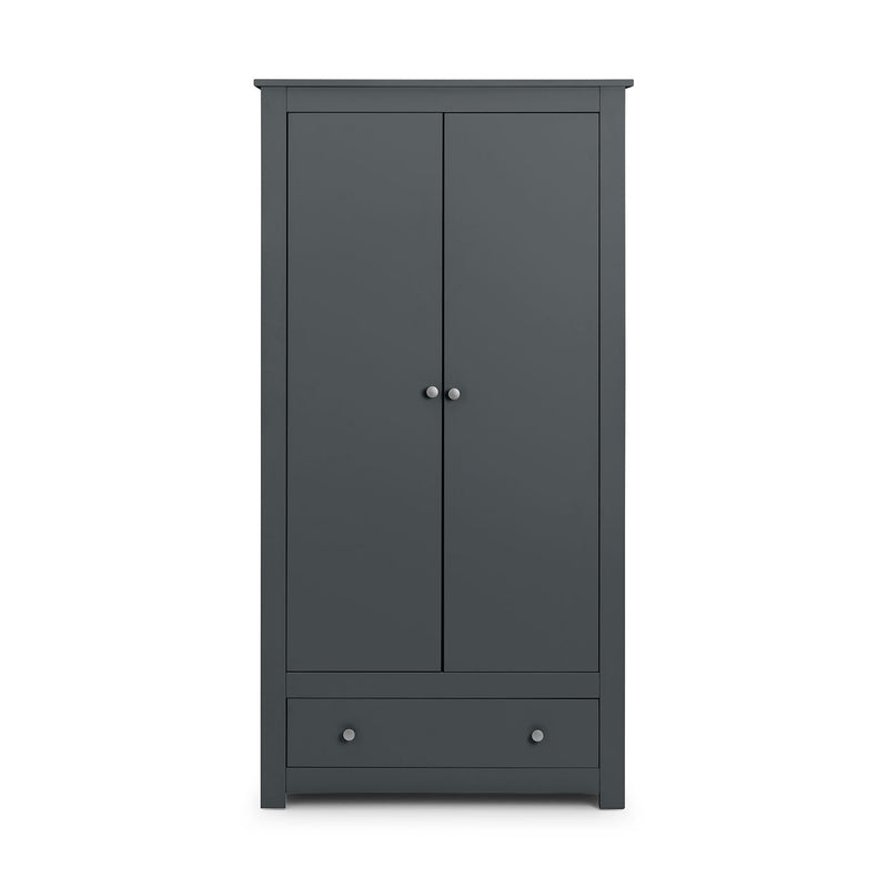 Radley 2 Doors & 1 Drawer Wardrobe by Lavishway | Wardrobe-61196