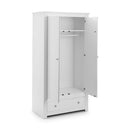 Radley 2 Doors & 1 Drawer Wardrobe by Lavishway | Wardrobe-61201