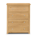 Radley Waxed Pine Finish 4 Drawers Chest by Lavishway | Chest Of Drawers-61120